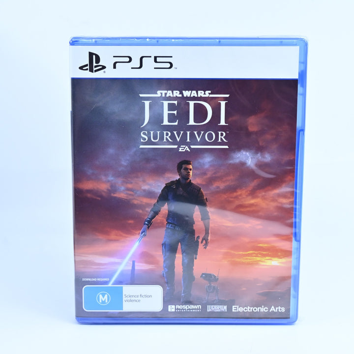 SEALED! Star Wars Jedi: Survivor - Sony Playstation 5 / PS5 Game - MINT DISC!