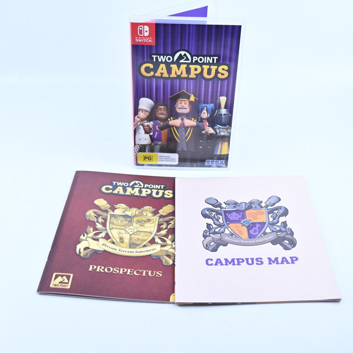 Two Point Campus - Enrolment Edition - Nintendo Switch Game - FREE POST!