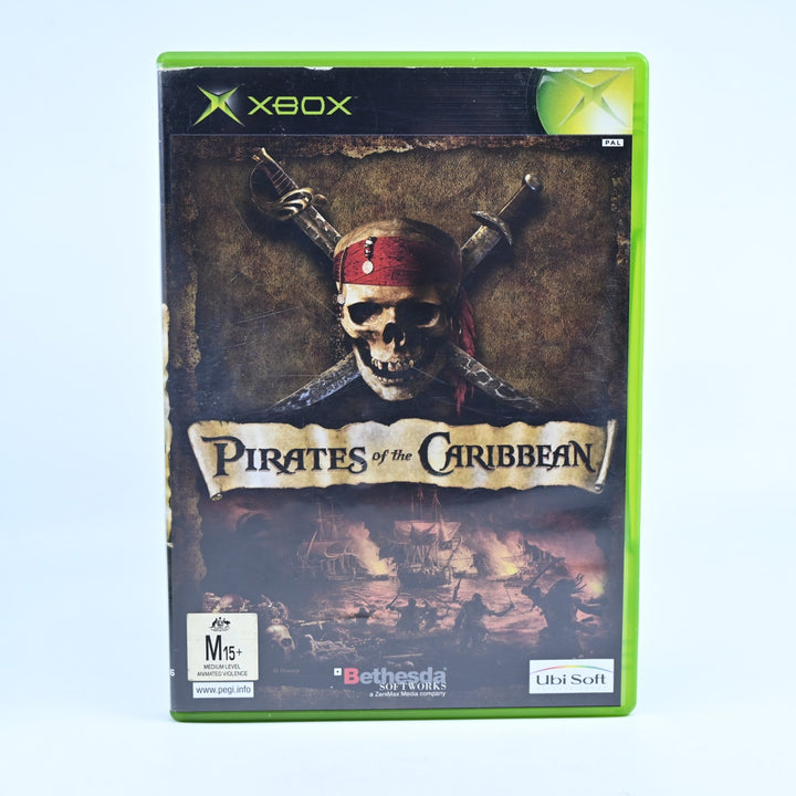 Pirates Of The Caribbean - Original Xbox Game + Manual - PAL - MINT DISC!
