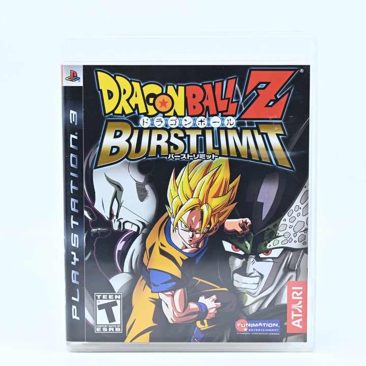 Dragon Ball Z Burst Limit - Sony Playstation 3 / PS3 Game + Manual - REGION FREE