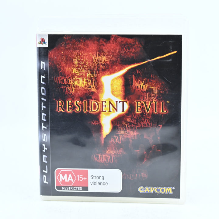 Resident Evil 5 - Sony Playstation 3 / PS3 Game - No Manual - FREE POST!