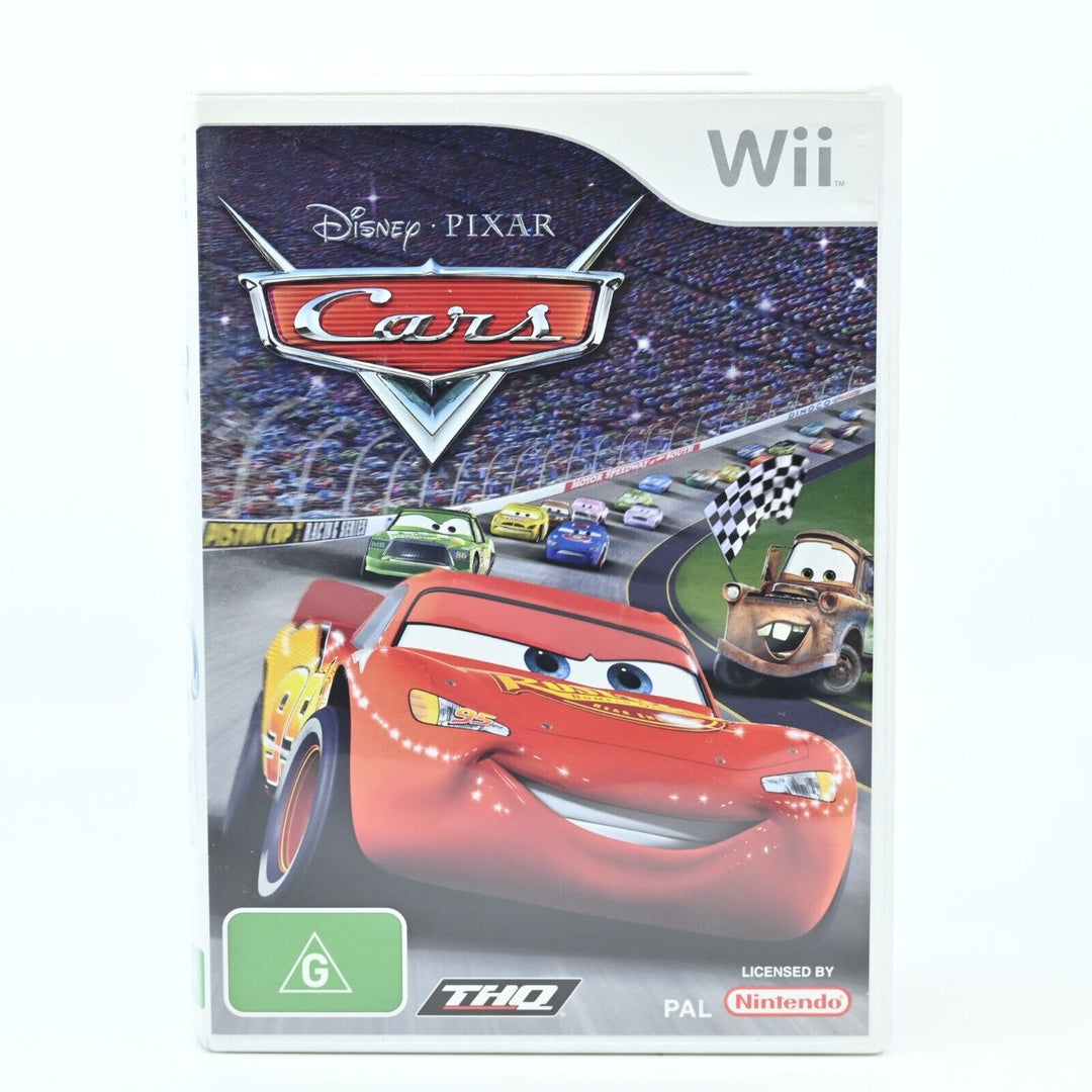 Disney Pixar Cars - Nintendo Wii Game + Manual - PAL - MINT DISC!