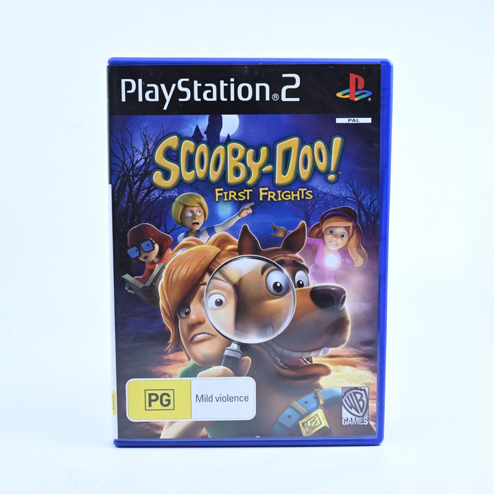 Scooby-Doo! First Frights - Sony Playstation 2 / PS2 Game + Manual - PAL