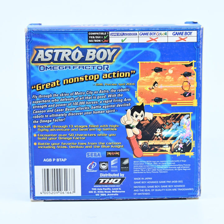 Astro Boy: Omega Factor - GBA Boxed Game - PAL - FREE POST!