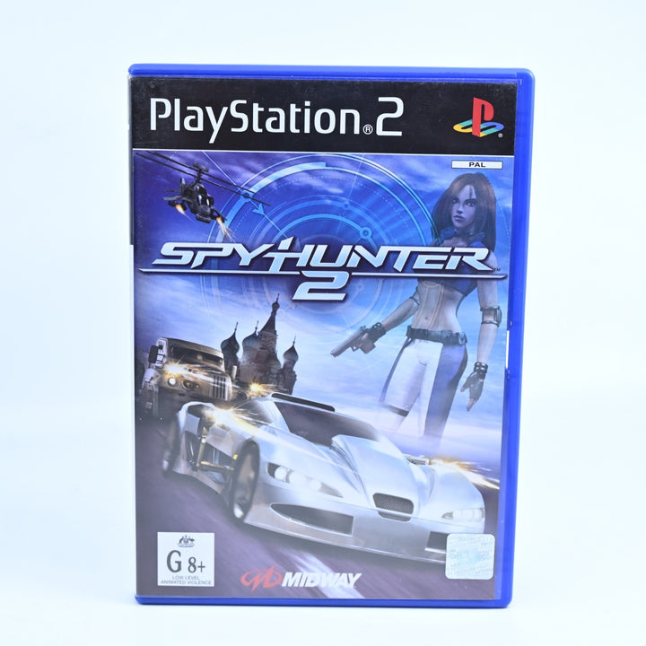 Spyhunter 2 - Sony Playstation 2 / PS2 Game + Manual - PAL - MINT DISC!