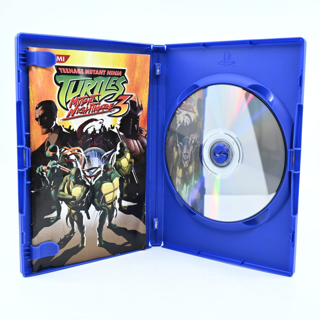 Teenage Mutant Ninja Turtles 3: Mutant Nightmare - PS2 Game + Manual