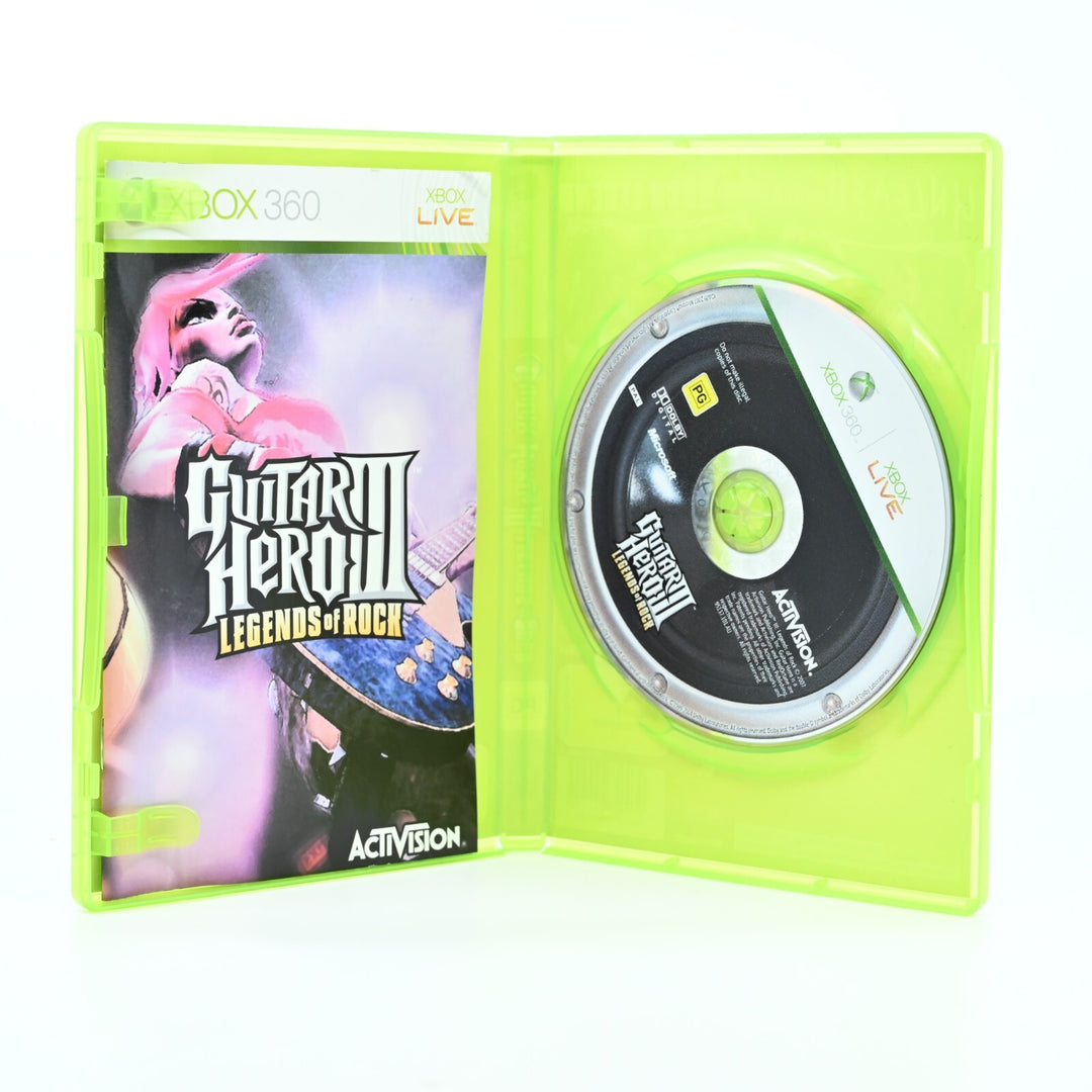 Guitar Hero III: Legends of Rock - Xbox 360 Game - PAL - NEAR MINT DISC!