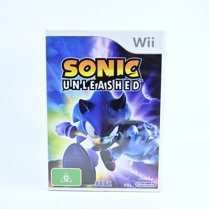 Sonic Unleashed - Nintendo Wii Game No Manual - PAL - MINT DISC!