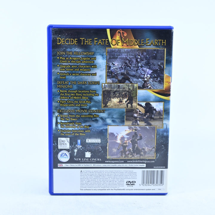 The Lord of the Rings: The Two Towers - Sony Playstation 2 / PS2 Game + Manual