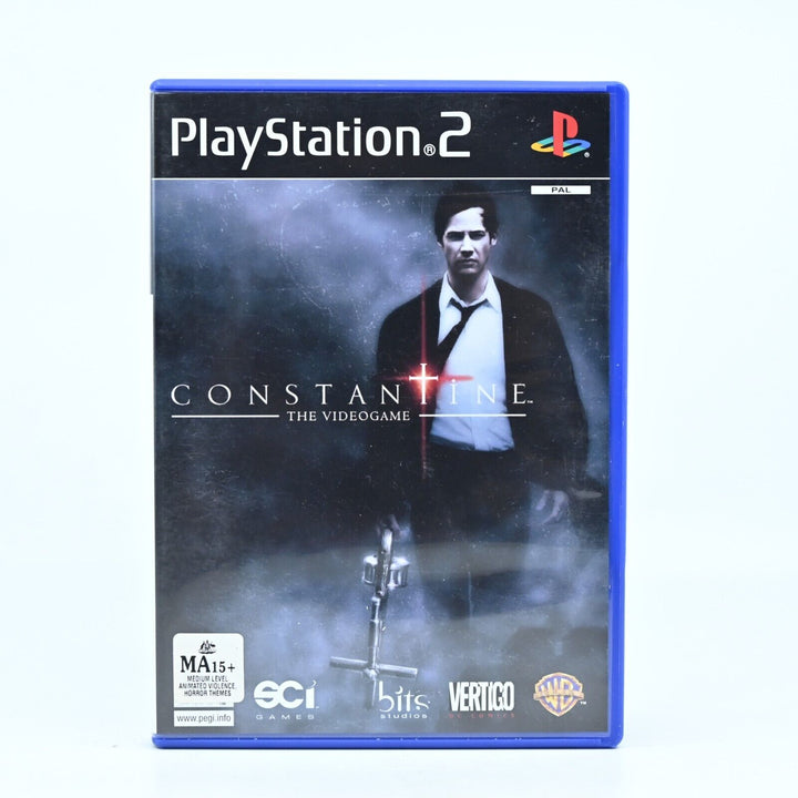 Constantine The Videogame - Sony Playstation 2 / PS2 Game + Manual - MINT DISC!