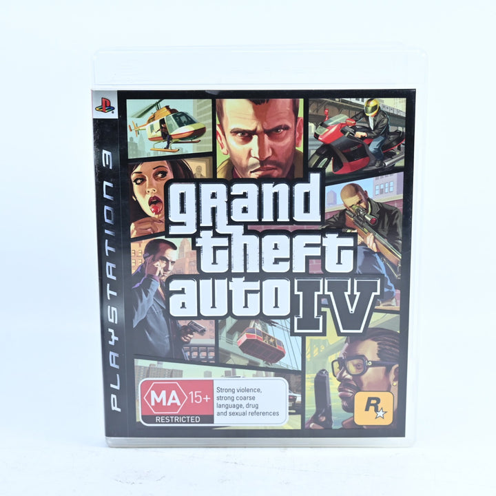Grand Theft Auto IV - Sony Playstation 3 / PS3 Game + Manual - No Map