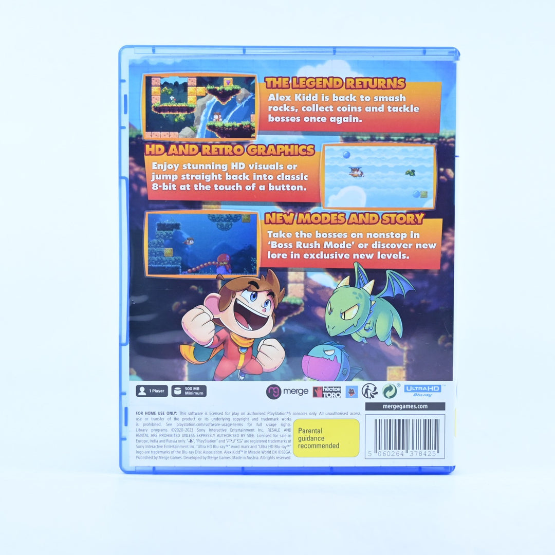 Alex Kidd in Miracle World DX - Sony Playstation 5 / PS5 Game - MINT DISC!