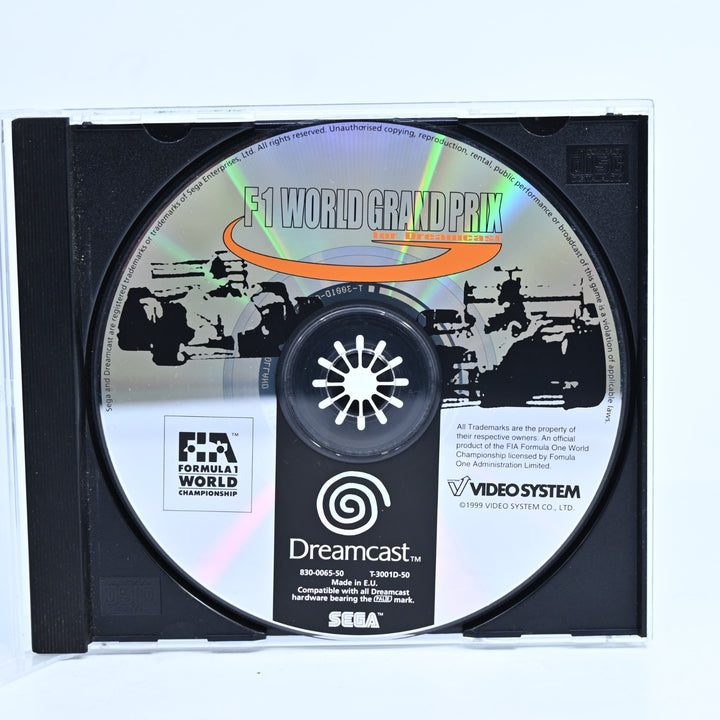 F1 World Grand Prix - Sega Dreamcast Game - Disc Only - PAL - MINT DISC!