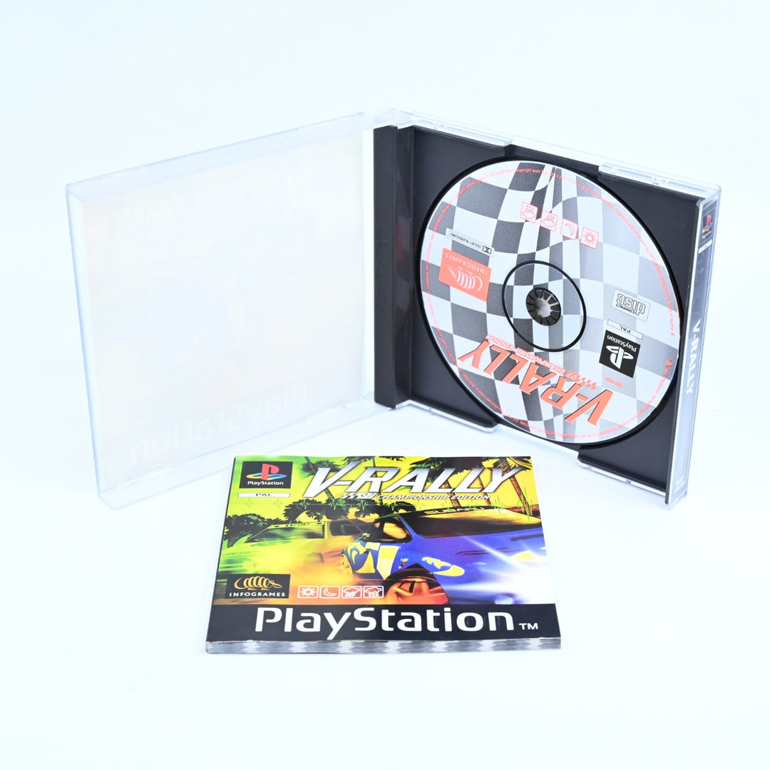 V-Rally: 97 Championship Edition - Sony Playstation 1 / PS1 Game + Manual - PAL