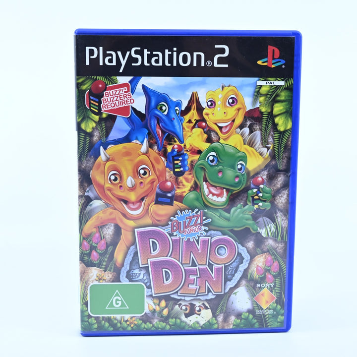Buzz! Junior Dino Den - Sony Playstation 2 / PS2 Game + Manual - PAL