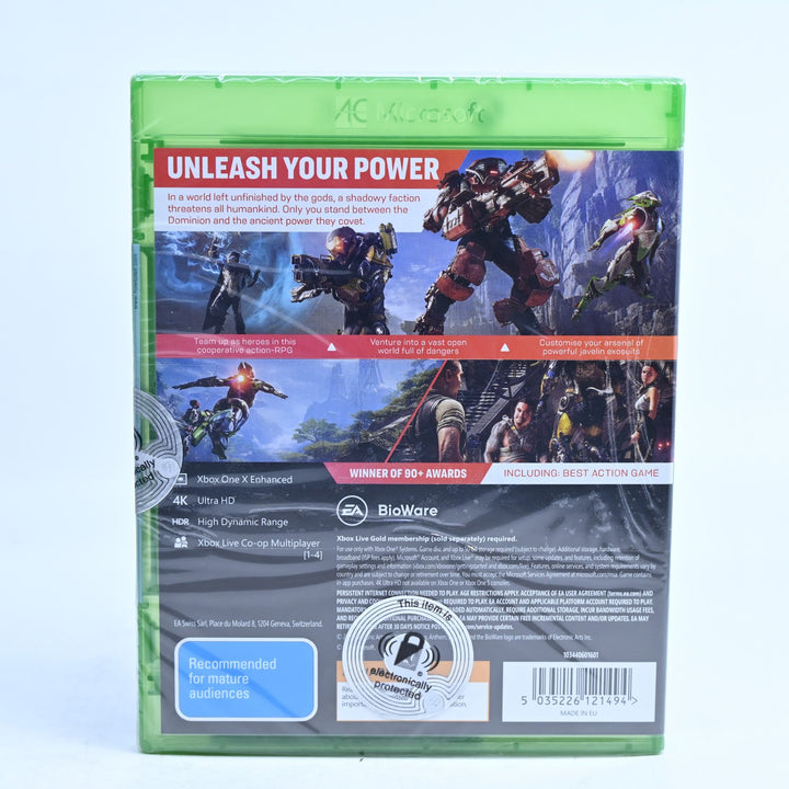 Anthem - SEALED! - Xbox One Game - PAL - FREE POST!
