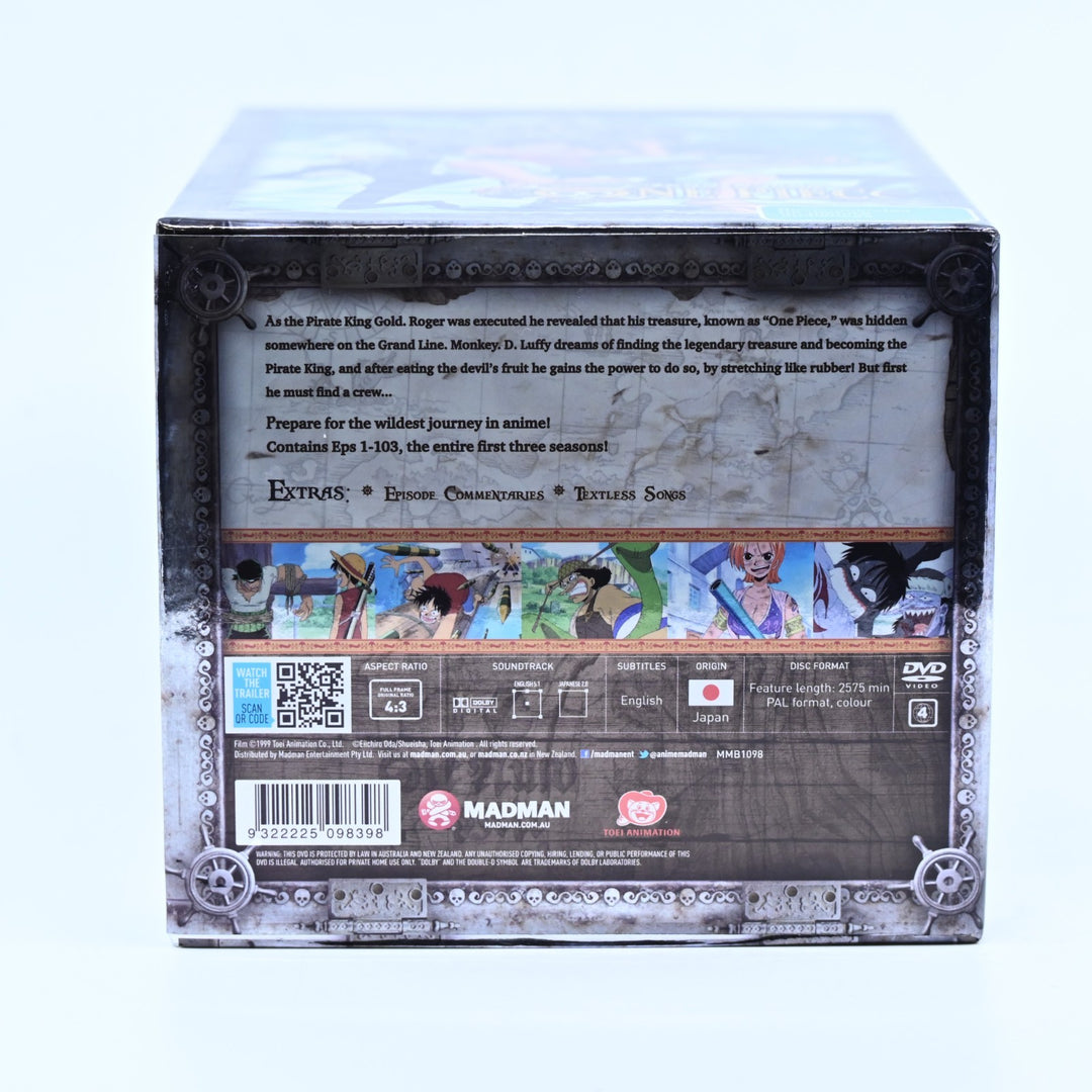 One Piece - Uncut - Treasure Chest: Collection One - Region 4 - Anime DVDs