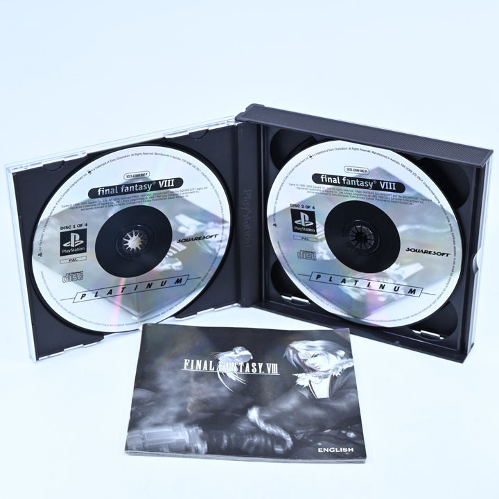 Final Fantasy VIII 8 - Sony Playstation 1 / PS1 Game + Manual - PAL - MINT DISC!