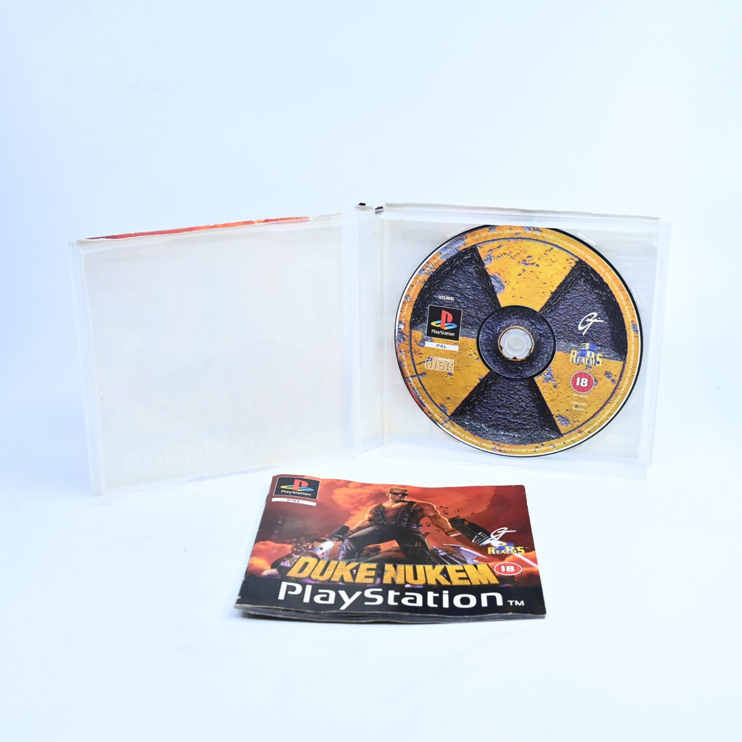 Duke Nukem - Sony Playstation 1 / PS1 Game + Manual - PAL - MINT DISC!