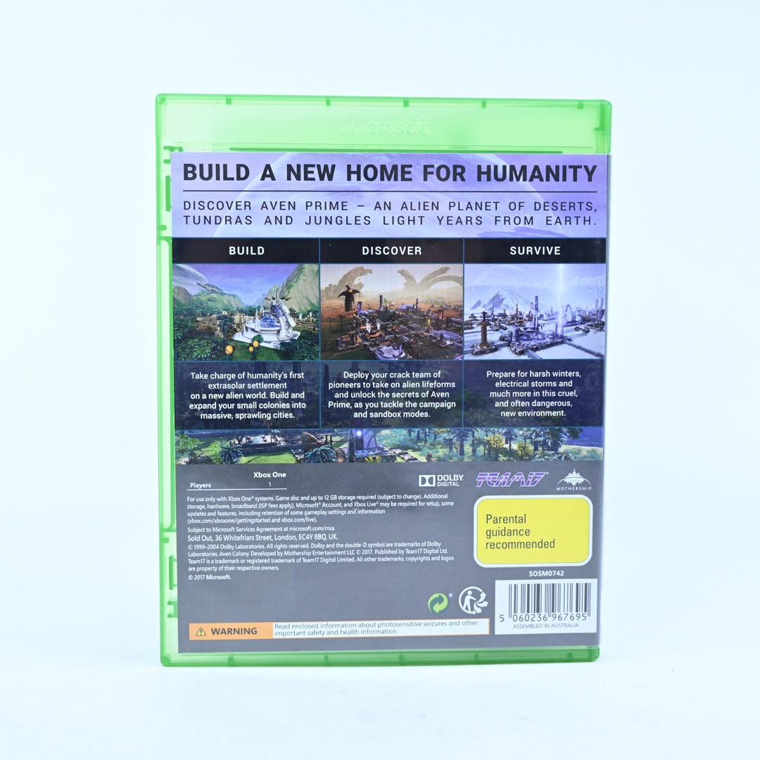 Aven Colony - Xbox One Game - PAL - FREE POST!