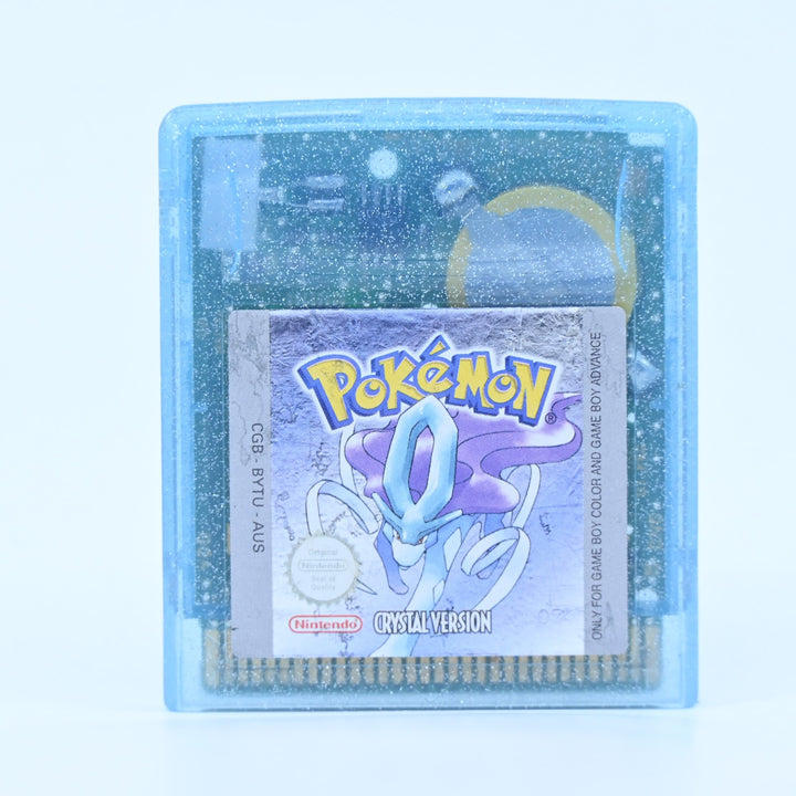 Pokemon Crystal Version - Nintendo Gameboy Color Game - PAL - NEW SAVE BATTERY!