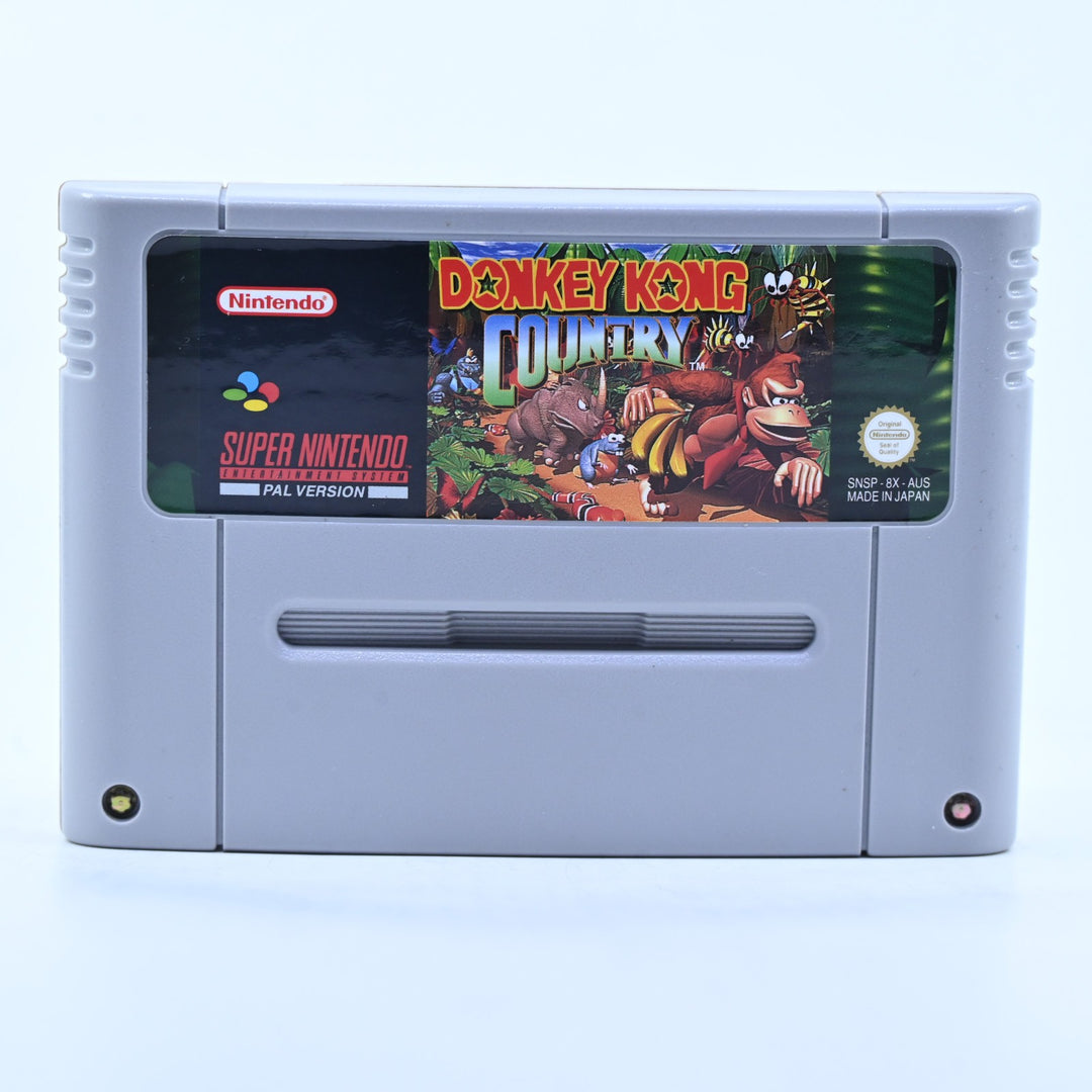 Donkey Kong Country - Super Nintendo / SNES Game - PAL - FREE POST!