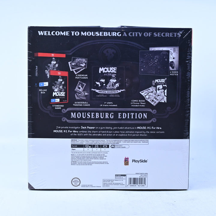 SEALED! Mouse: P.I. For Hire- Nintendo Switch 2 Game - FREE POST!