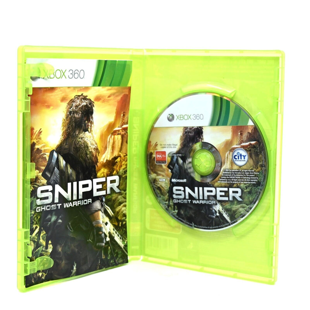 Sniper Ghost Warrior - Xbox 360 Game + Manual - PAL - MINT DISC!