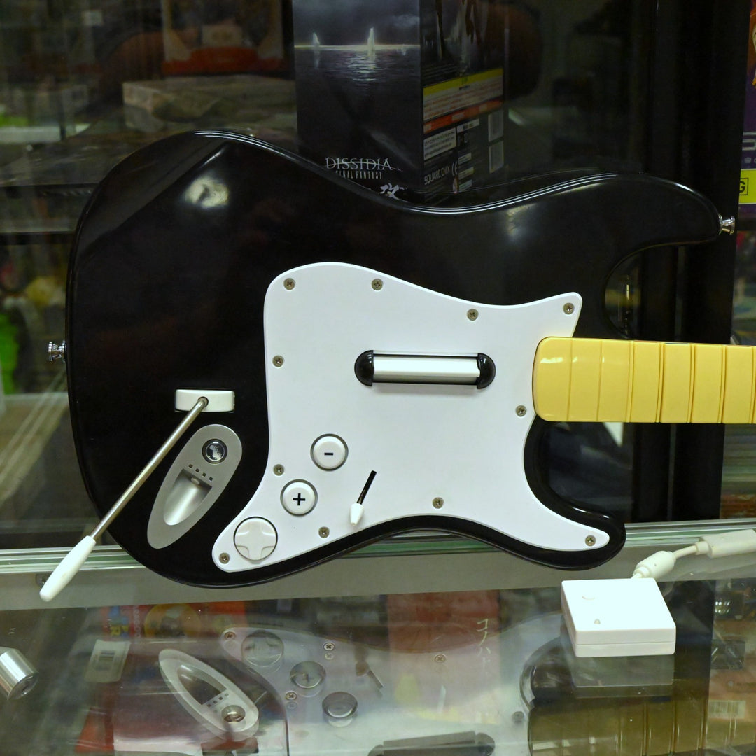 RockBand Fender Stratocaster Harmonix Wireless Guitar + Dongle - Wii Accessory