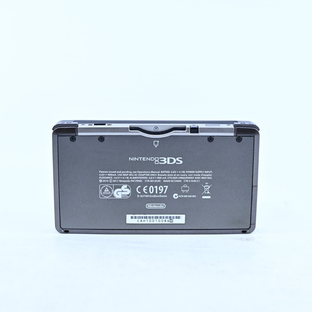 Black Nintendo 3DS Console - CTR-001 - PAL + SD Card! - FREE POST!