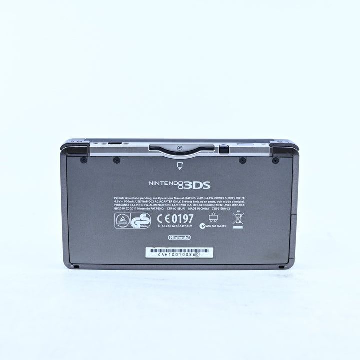 Black Nintendo 3DS Console - CTR-001 - PAL + SD Card! - FREE POST!