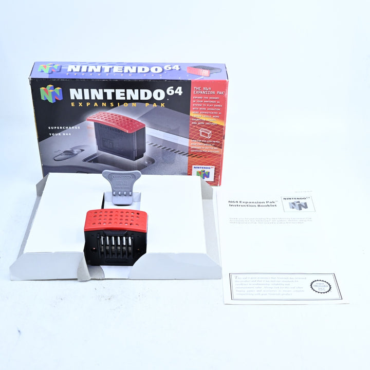 Boxed Expansion Pak - N64 / Nintendo 64 Accessory - PAL - FREE POST!