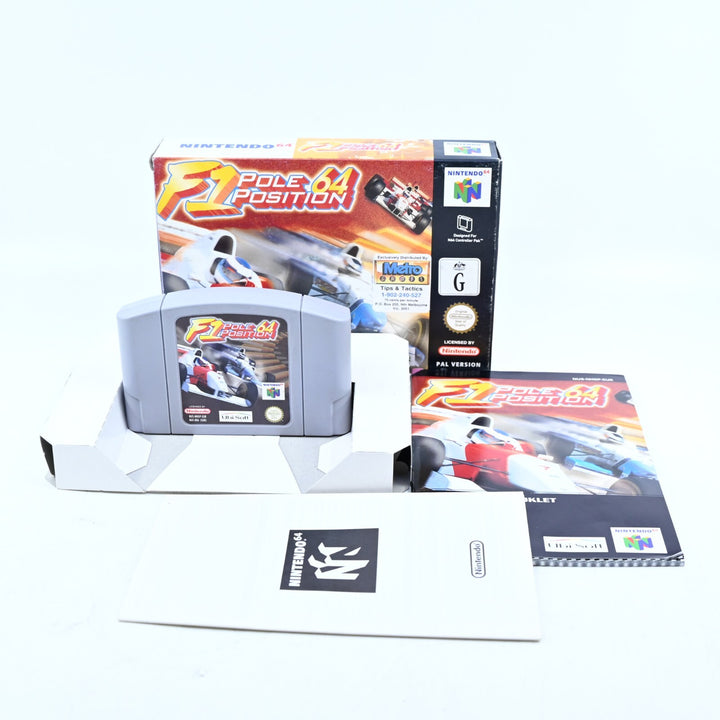 F1 Pole Position 64 - N64 / Nintendo 64 Boxed Game - PAL - FREE POST!