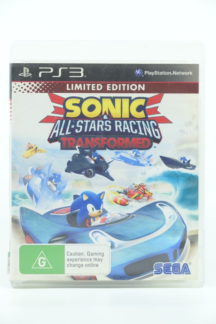 Sonic & All-Stars Racing Transformed - Sony Playstation 3 / PS3 Game