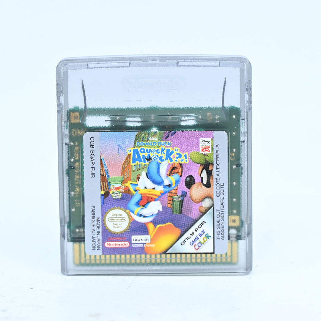 Donald Duck: Quack Attack - Nintendo Gameboy Color Boxed Game - No Manual