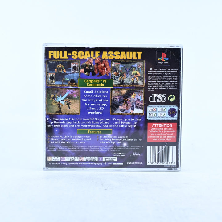 Small Soldiers - Sony Playstation 1 / PS1 Game + Manual - PAL - MINT DISC!