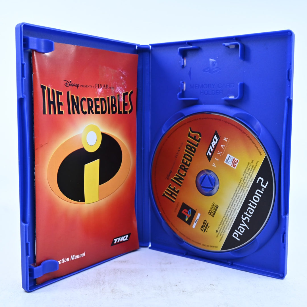 The Incredibles - Sony Playstation 2 / PS2 Game + Manual - PAL - MINT DISC!