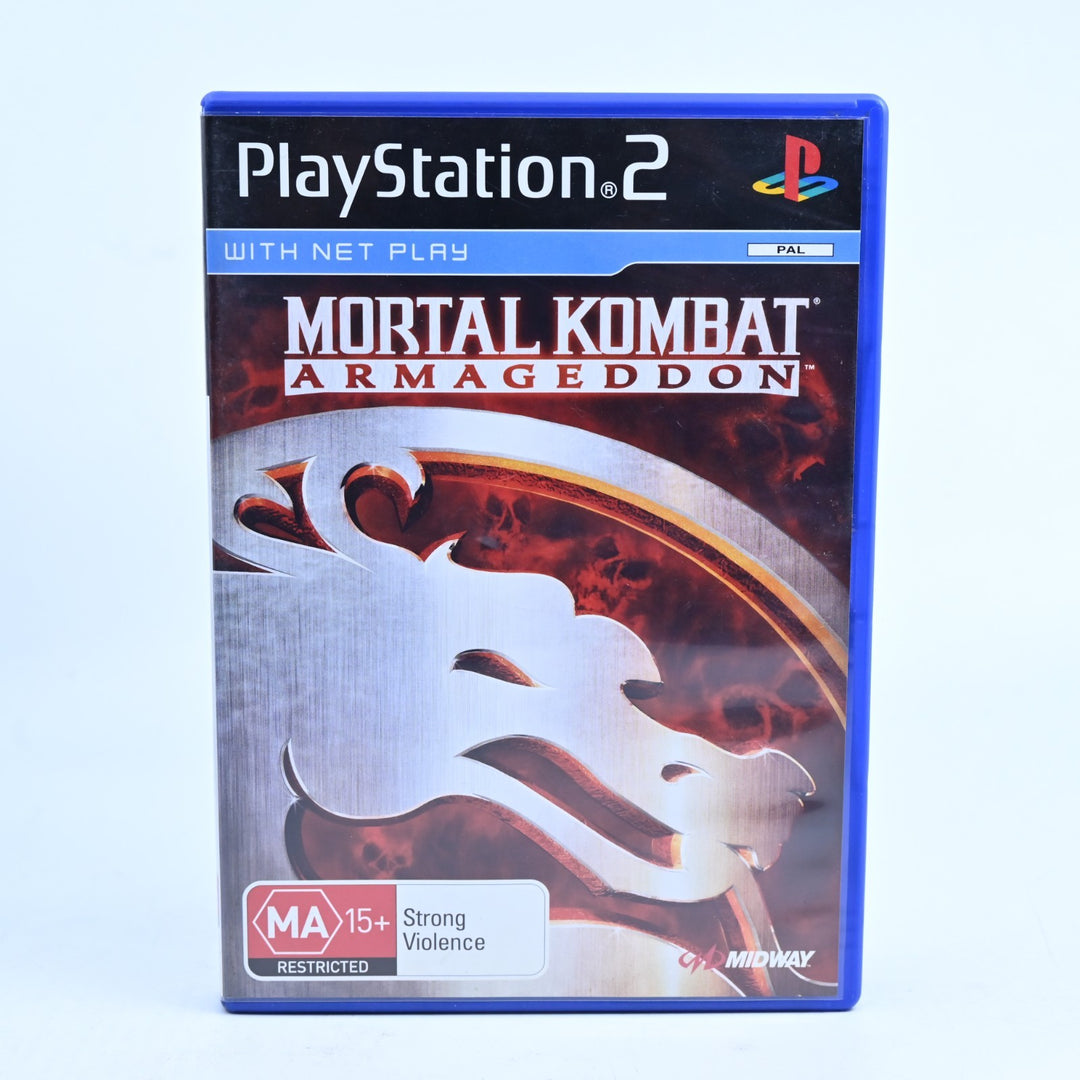 Mortal Kombat: Armageddon - Sony Playstation 2 / PS2 Game + Manual - PAL