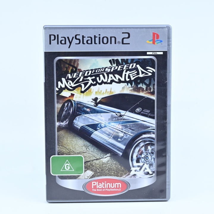 Need for Speed: Most Wanted - Sony Playstation 2 / PS2 Game + Manual - PAL