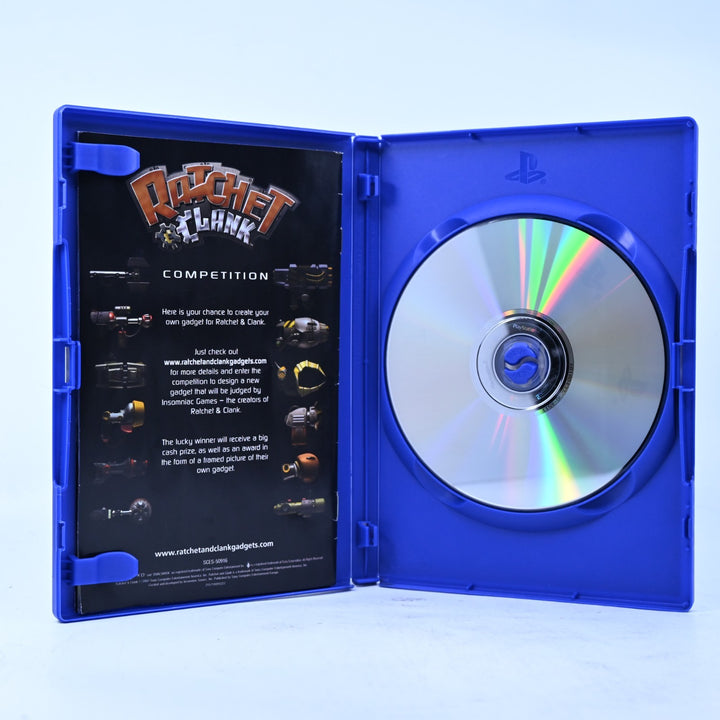 Ratchet &amp; Clank - Sony Playstation 2 / PS2 Game + Manual - PAL - MINT DISC!