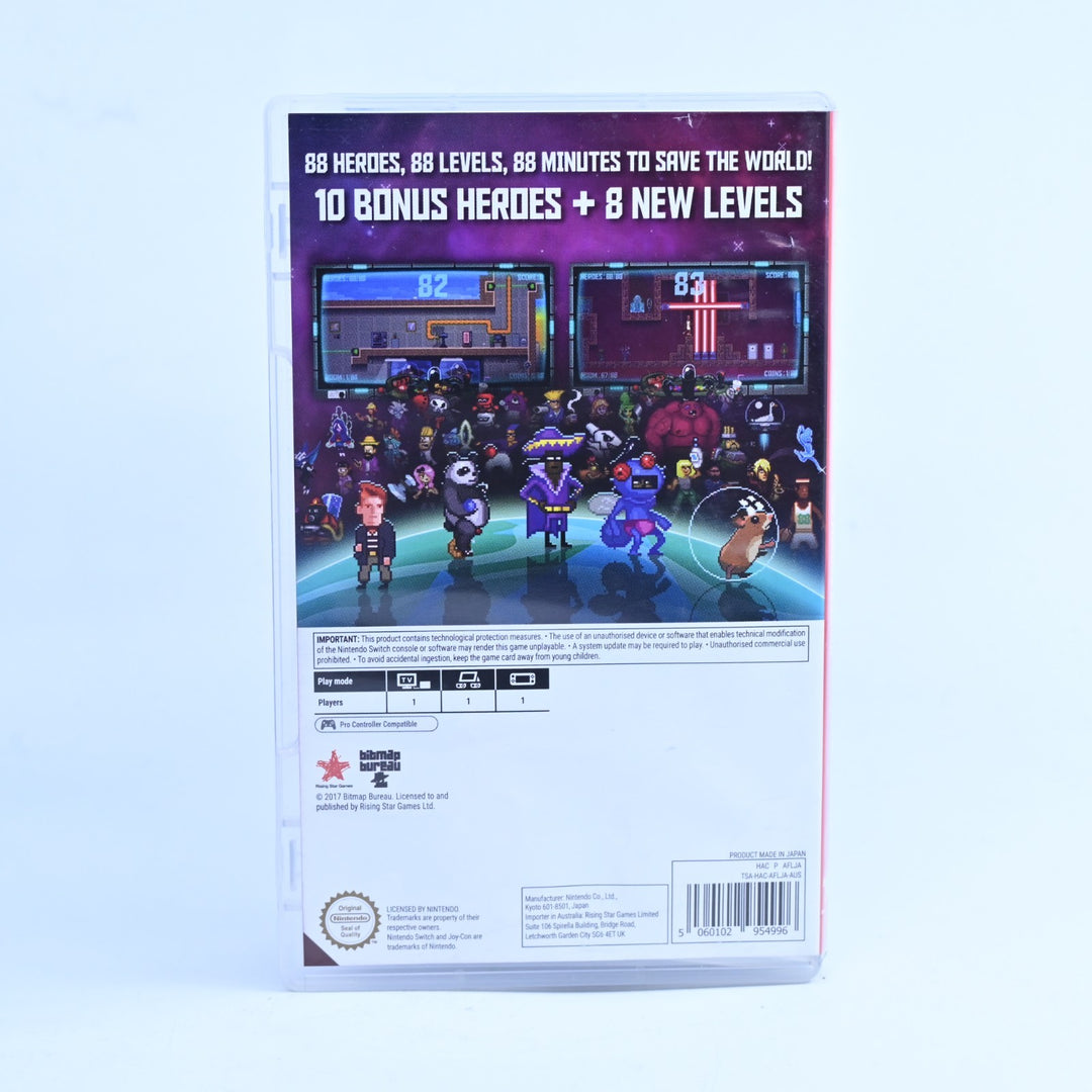 88 Heroes: 98 Heroes Edition - Nintendo Switch Game - FREE POST!