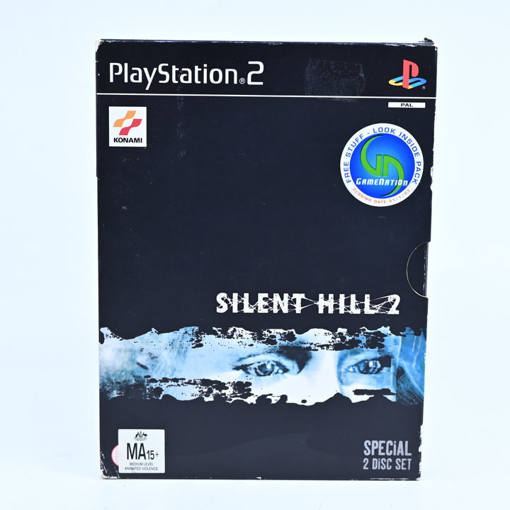 Silent Hill 2 - Sony Playstation 2 / PS2 Game + Manual - PAL - MINT DISC!