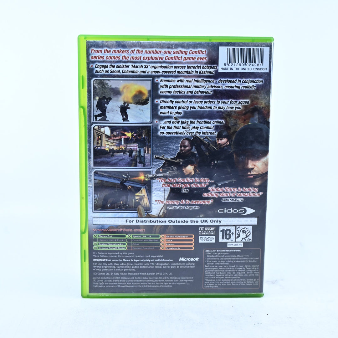 Conflict: Global Storm - Original Xbox Game + Manual - PAL - MINT DISC!