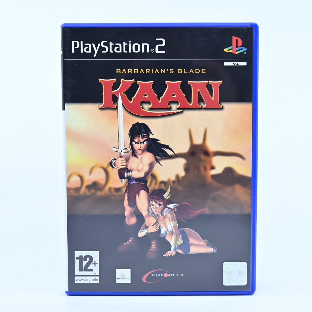 Kaan - Barbarian's Blade - Sony Playstation 2 / PS2 Game + Manual - PAL