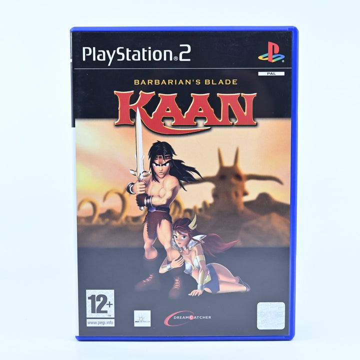 Kaan - Barbarian's Blade - Sony Playstation 2 / PS2 Game + Manual - PAL