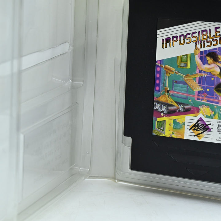 Impossible Mission 2 - Piggyback Cartridge - H.E.S / NES Game - PAL
