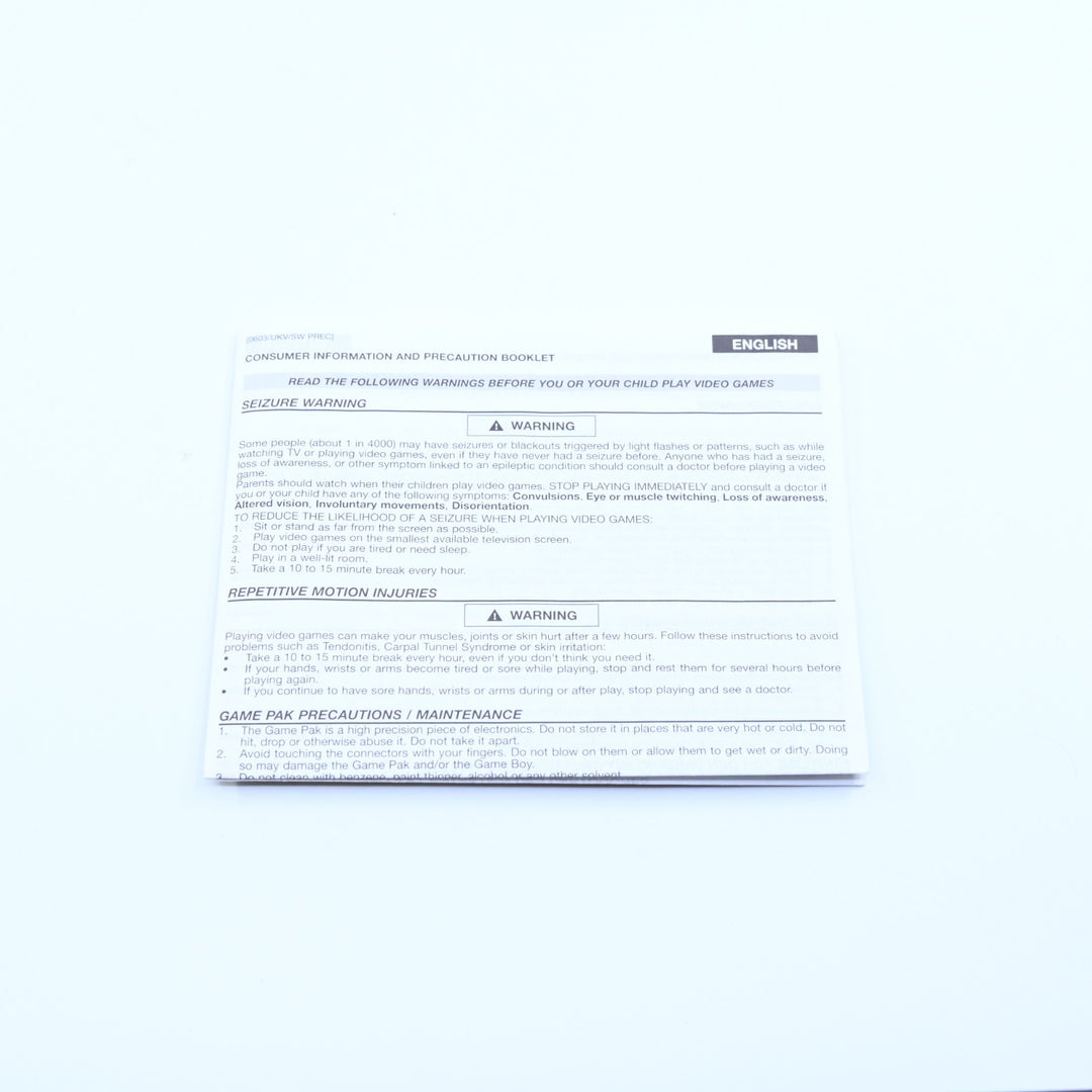 Mega Man Zero 3 - Nintendo Gameboy Advance / GBA Boxed Game - PAL