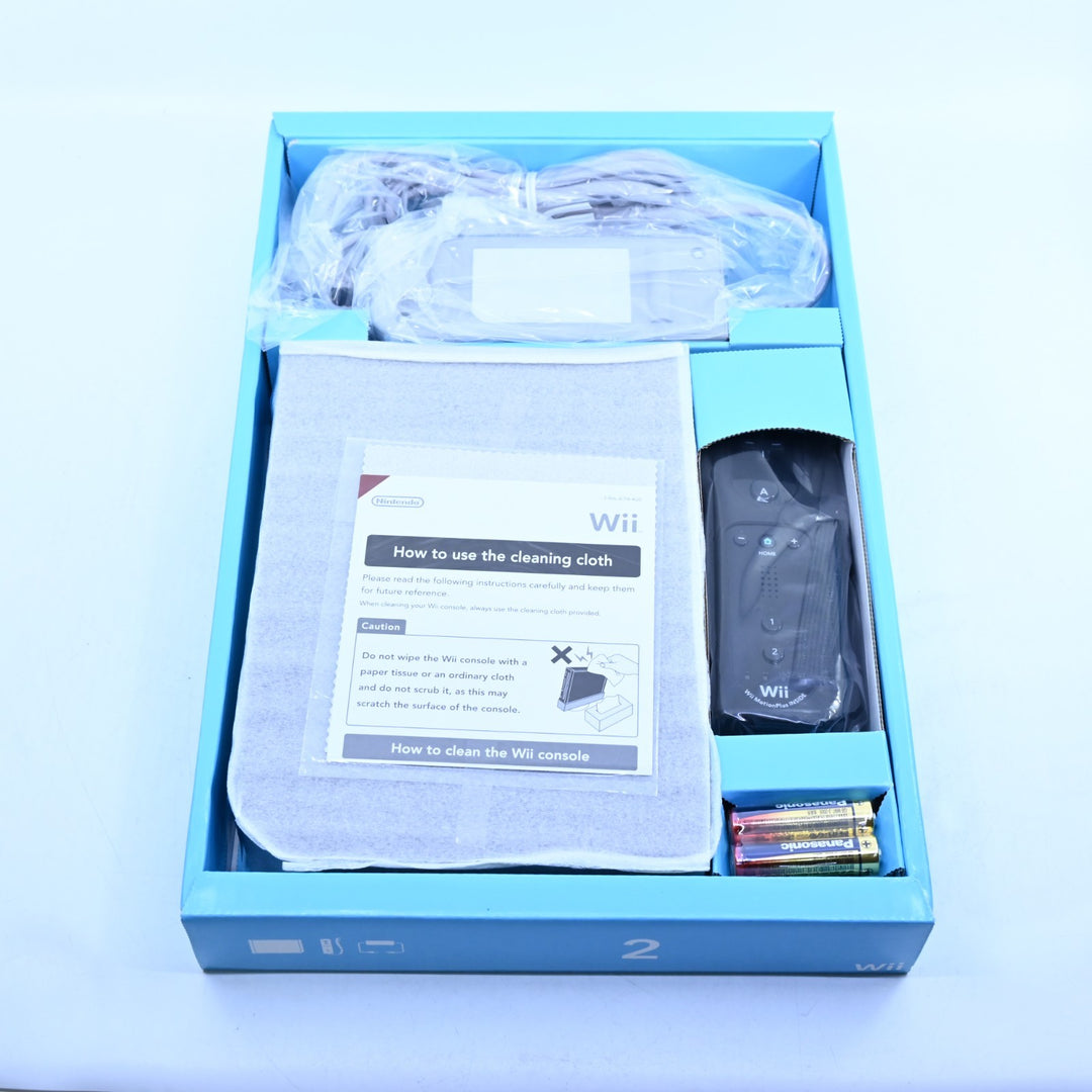 UNUSED! Wii Sports Resort Pack - Black - Nintendo Wii Boxed Console - AUS PAL
