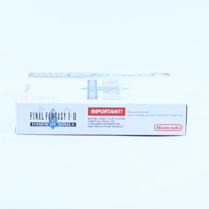 Final Fantasy I & II: Dawn of Souls - Nintendo Gameboy Advance / GBA Boxed Game