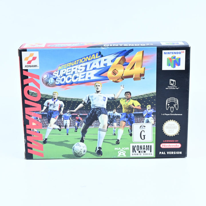 International Superstar Soccer 64 - N64 / Nintendo 64 Boxed Game - PAL